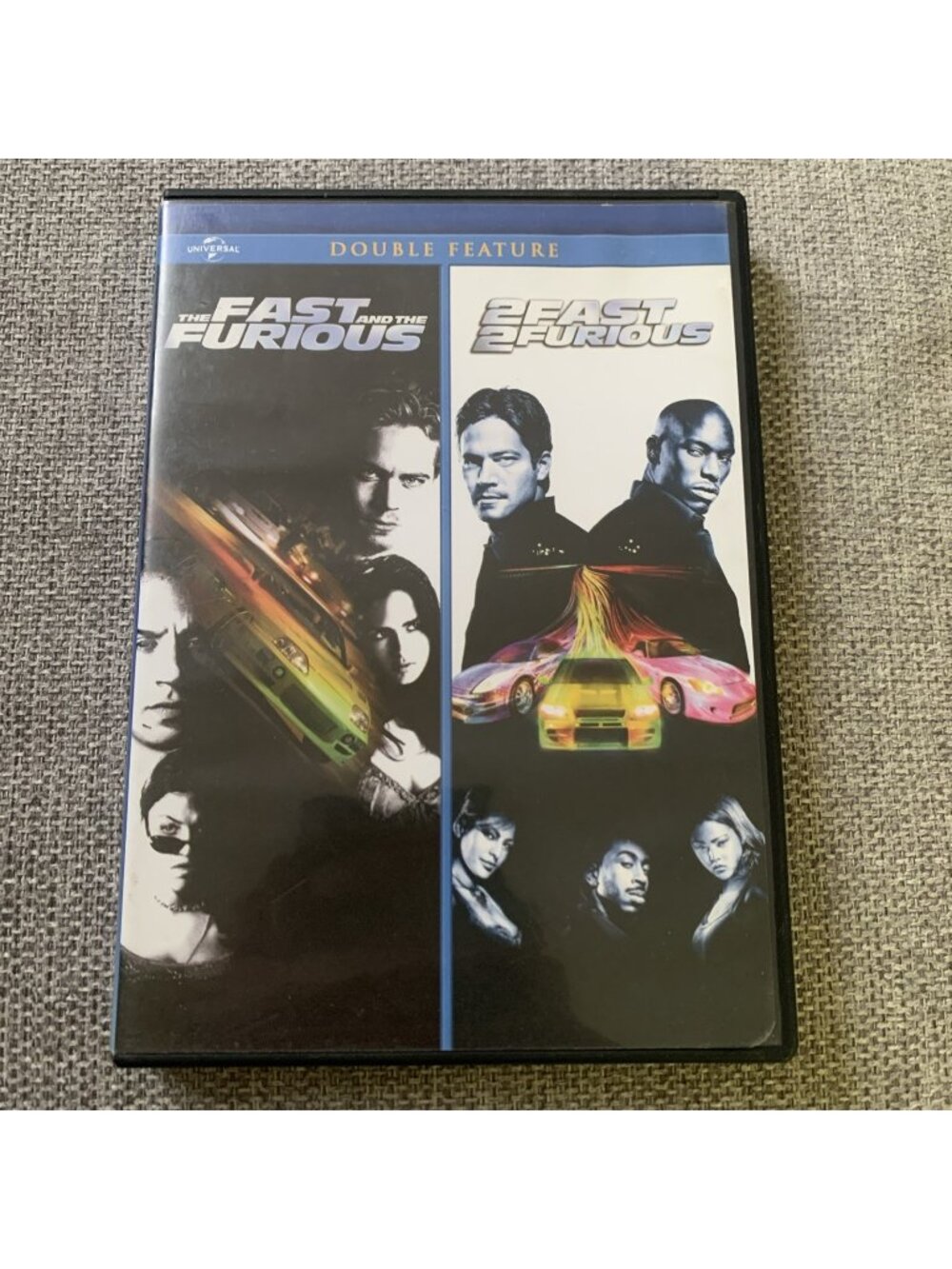 Double Feature- The Fast and The Furious/ 2Fast 2Furious DVD